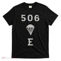 Ww2 506 Pir Easy Company Flag T-Shirt thumb 0