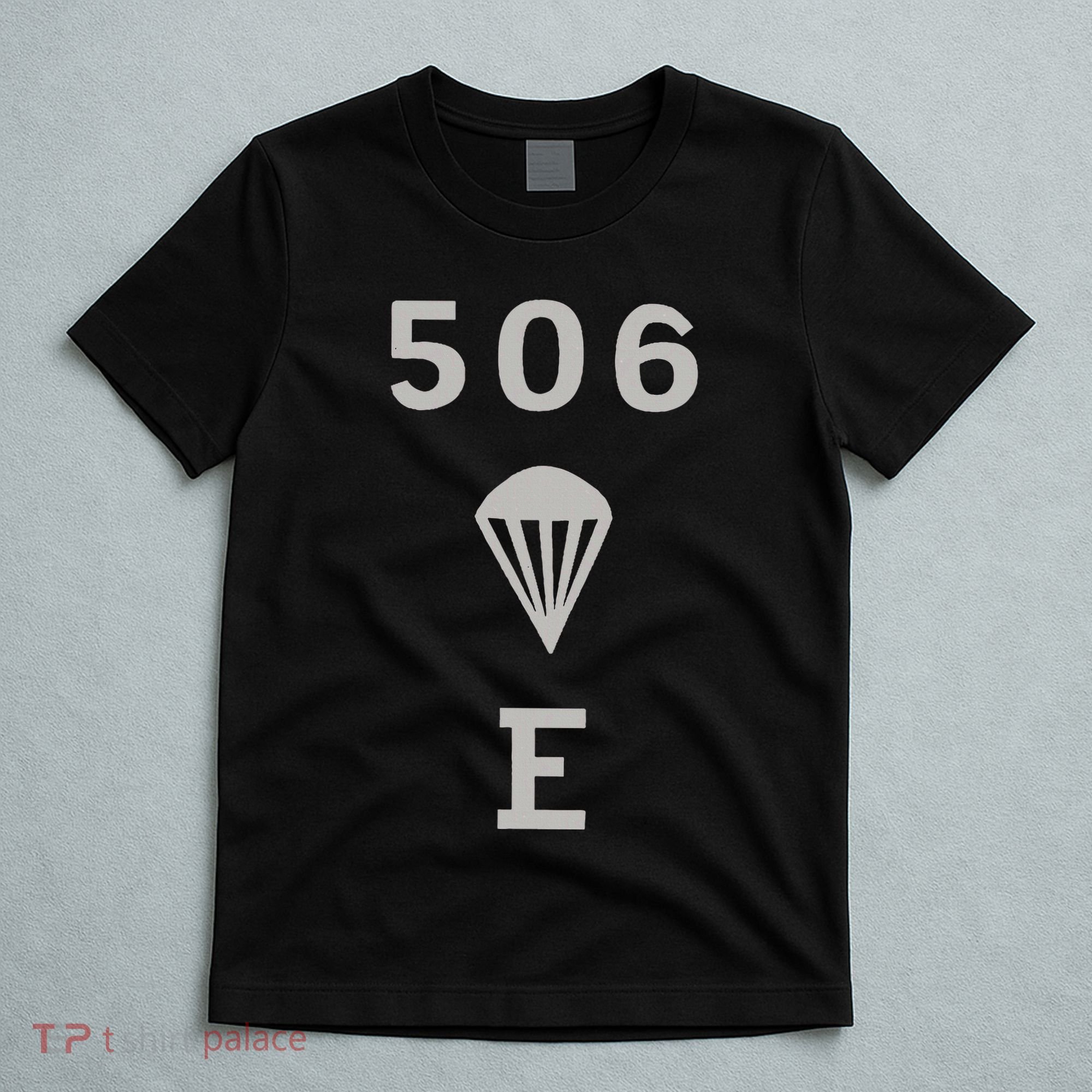 Ww2 506 Pir Easy Company Flag T-Shirt