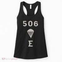 Ww2 506 Pir Easy Company Flag Women's Tank Top thumb 0