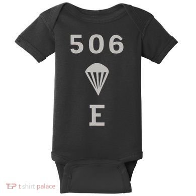 Ww2 506 Pir Easy Company Flag Baby Bodysuit