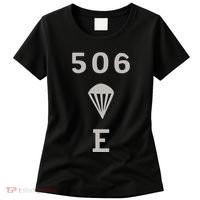 Ww2 506 Pir Easy Company Flag Women's T-Shirt thumb 0