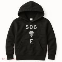 Ww2 506 Pir Easy Company Flag Kids Hoodie thumb 0