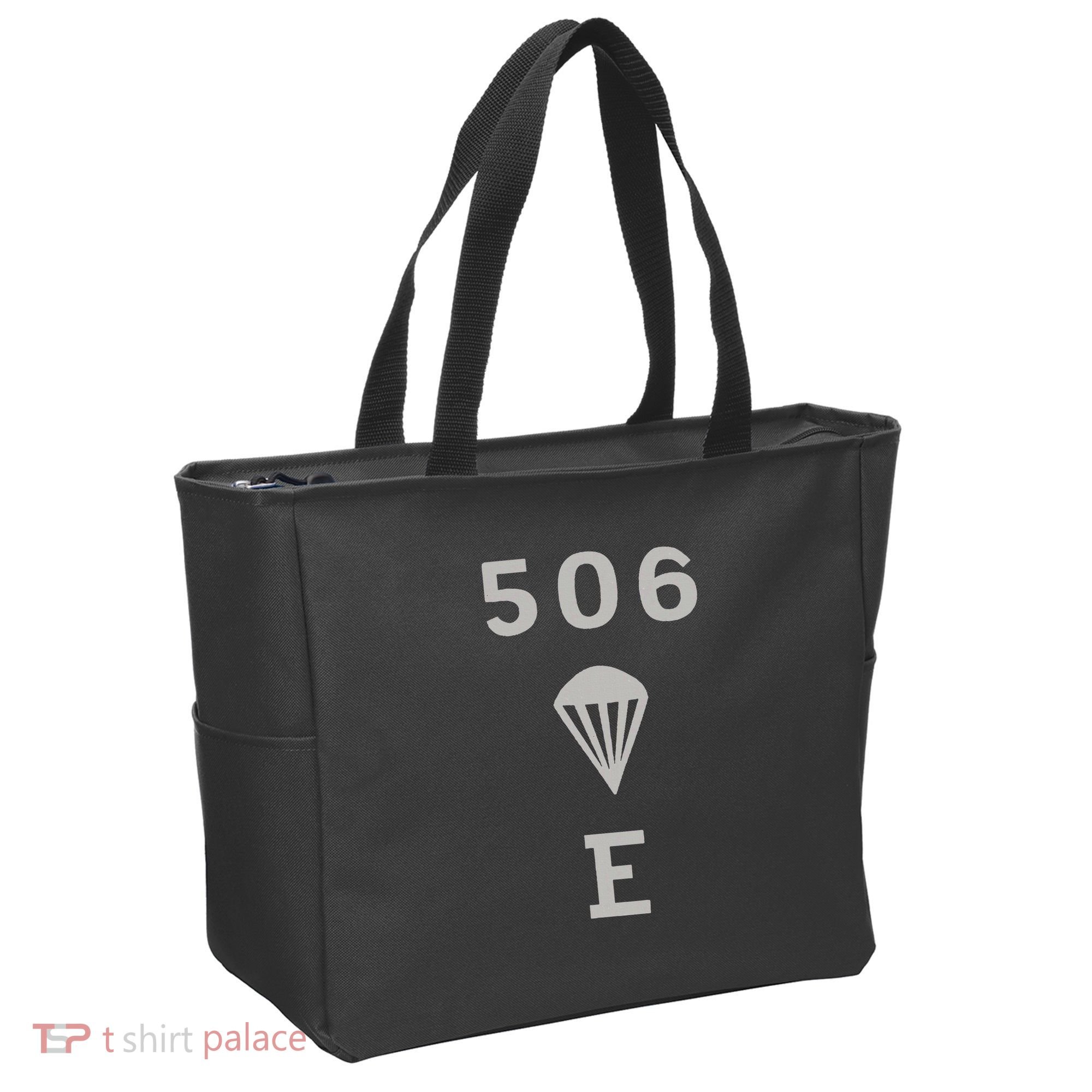 Ww2 506 Pir Easy Company Flag Tote Bag