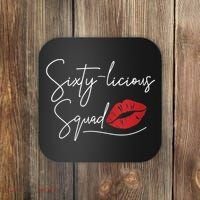WoM.e.ns 60th Birthday, Sixty-licious Squad V-Neck Coaster thumb 0