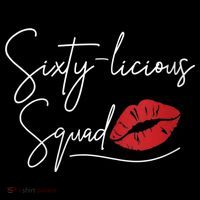 WoM.e.ns 60th Birthday, Sixty-licious Squad V-Neck Women's T-Shirt thumb 6