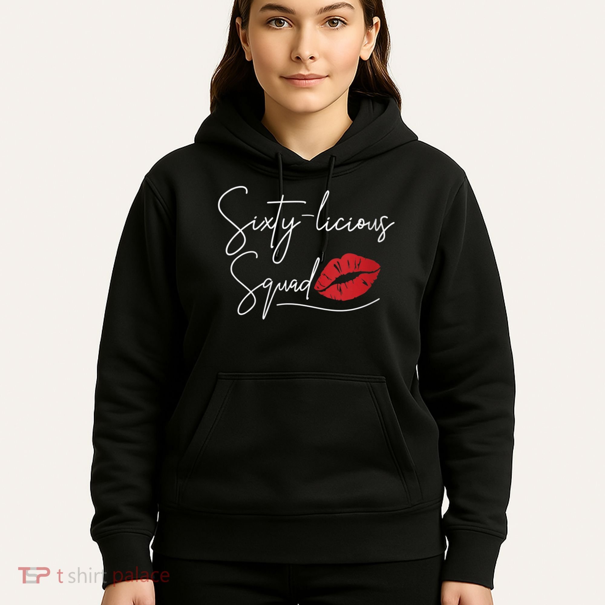 Wo 60th Birthday, Sixty-licious Squad Hoodie