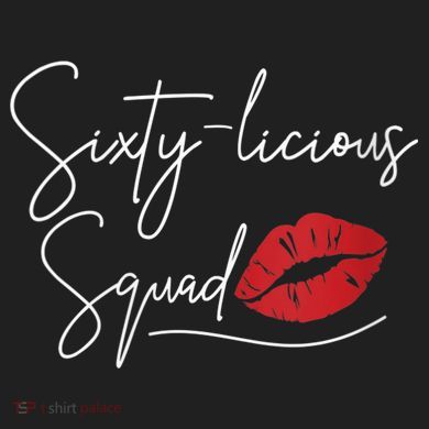 Wo 60th Birthday, Sixty-licious Squad Adult Drive Performance Visor