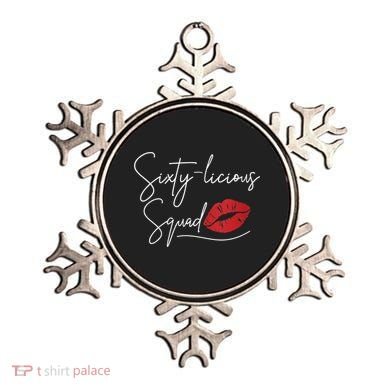 Wo 60th Birthday, Sixty-licious Squad Ornament