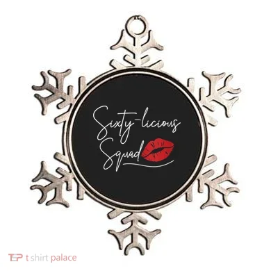 Wo 60th Birthday, Sixty-licious Squad Ornament