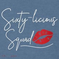 Wo 60th Birthday, Sixty-licious Squad Comfort Colors Garment-Dyed Hooded Sweatshirt thumb 2