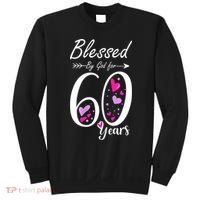 WoM.e.ns 60th Birthday Tee Gift and Blessed for 60 Years Birthday Sweatshirt thumb 0