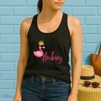 Wo 60th Birthday Gift Flamingo Fabulous Women's Tank Top thumb 2