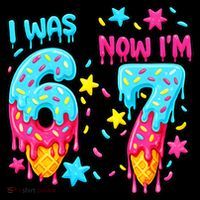  Was 6 Now I'm 7th Birthday Ice Cream Drip 6-7 Meme Coffee Mug thumb 5