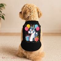 Wolf 7th Birthday Girl 7 Years Old Seventh Seven Wolf Doggie Tank thumb 2