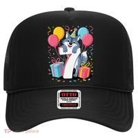 Wolf 7th Birthday Girl 7 Years Old Seventh Seven Wolf Hat thumb 0
