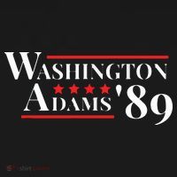 Washington Adams 1789 American Presidents Day US History Ornament thumb 1