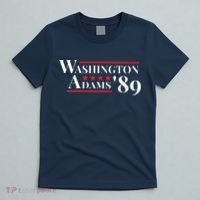 Washington Adams 1789 American Presidents Day US History T-Shirt thumb 5