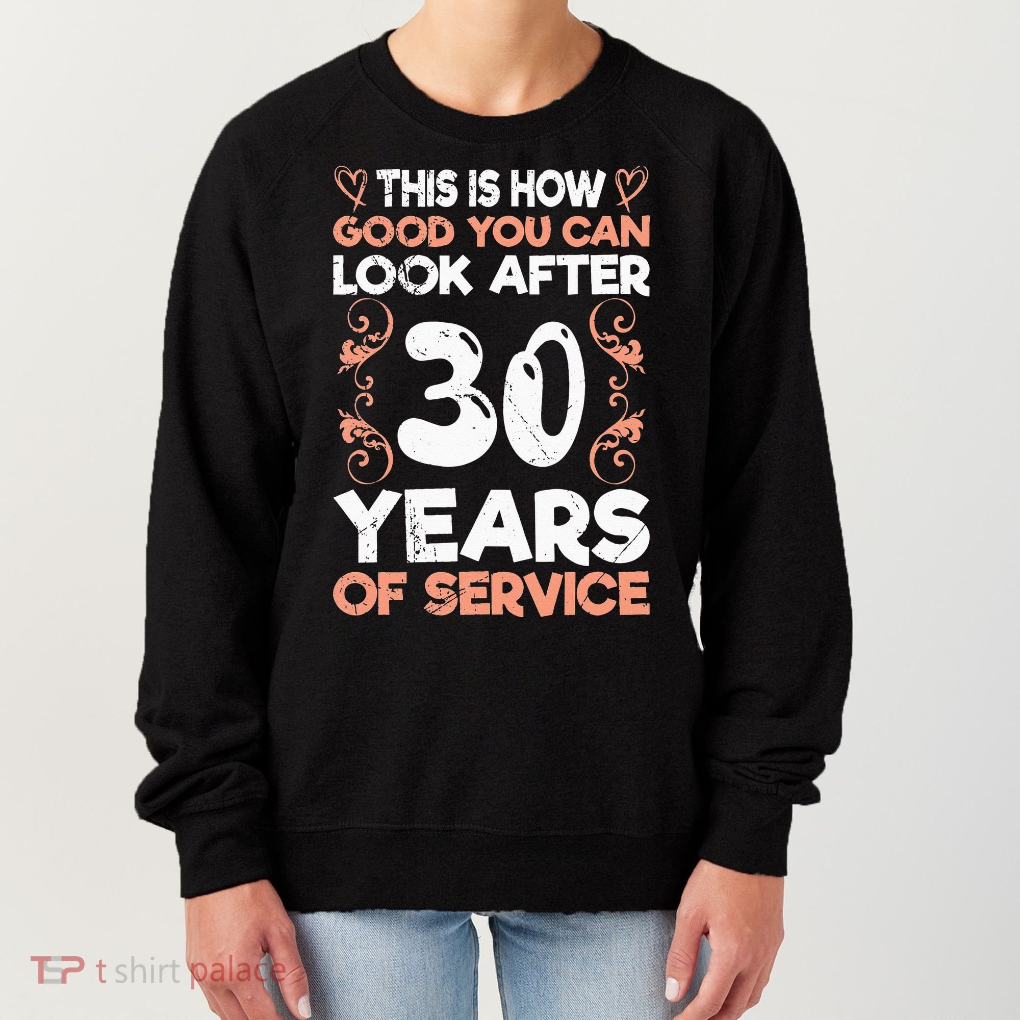 Work anniversary 30 years Company anniversary 30 Women's Sweatshirt