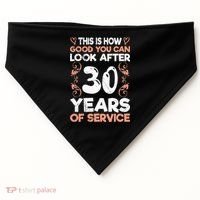 Work anniversary 30 years Company anniversary 30 USA-Made Doggie Bandana thumb 0