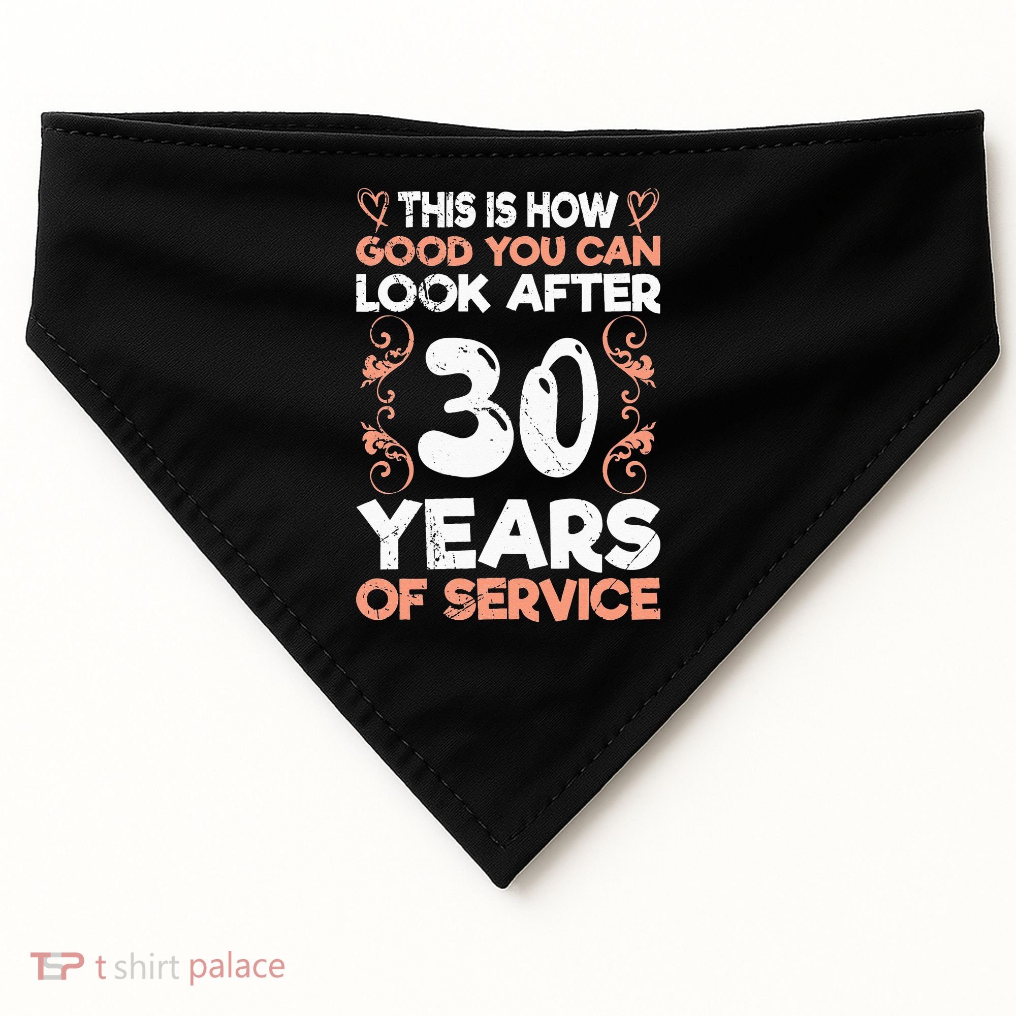 Work anniversary 30 years Company anniversary 30 USA-Made Doggie Bandana