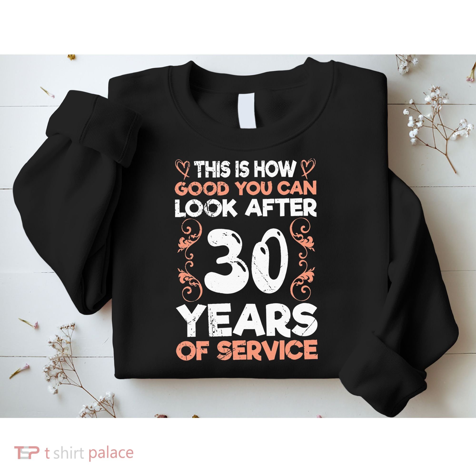 Work anniversary 30 years Company anniversary 30 Sweatshirt