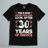Work anniversary 30 years Company anniversary 30 T-Shirt thumb 5