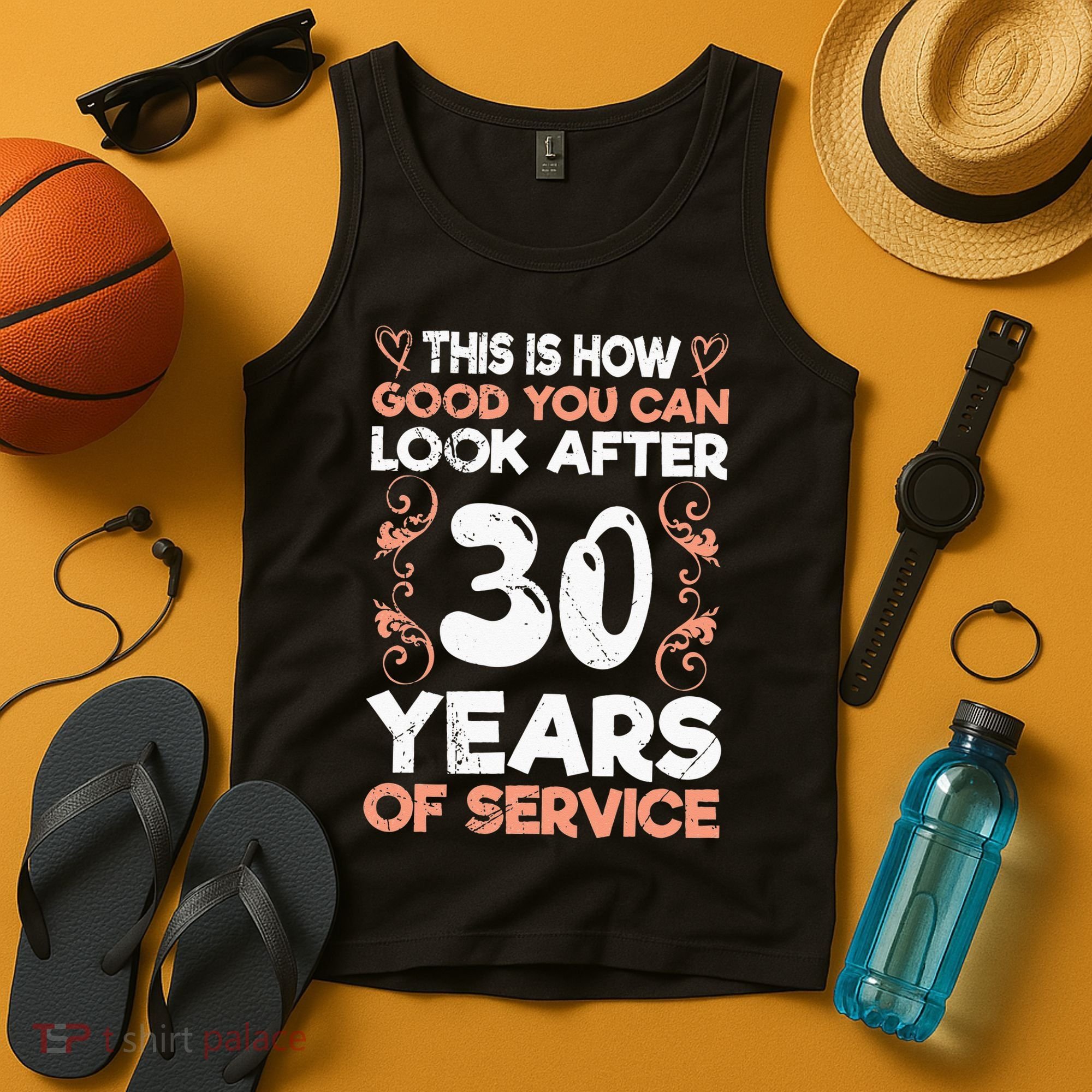 Work anniversary 30 years Company anniversary 30 Tank Top