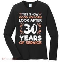 Work anniversary 30 years Company anniversary 30 Women's Long Sleeve Shirt thumb 0
