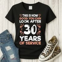 Work anniversary 30 years Company anniversary 30 Women's T-Shirt thumb 3