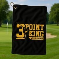 Willy Adames 3 Point King Golf Towel thumb 1