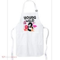Wild And 3 3rd Birthday Safari Zoo Animal Jungle Cute Apron thumb 0