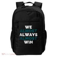 We Almost Always Almost Win Sunday Football Backpack thumb 0