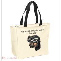 We Are All Dogs In God’S Hot Car Tote Bag thumb 2