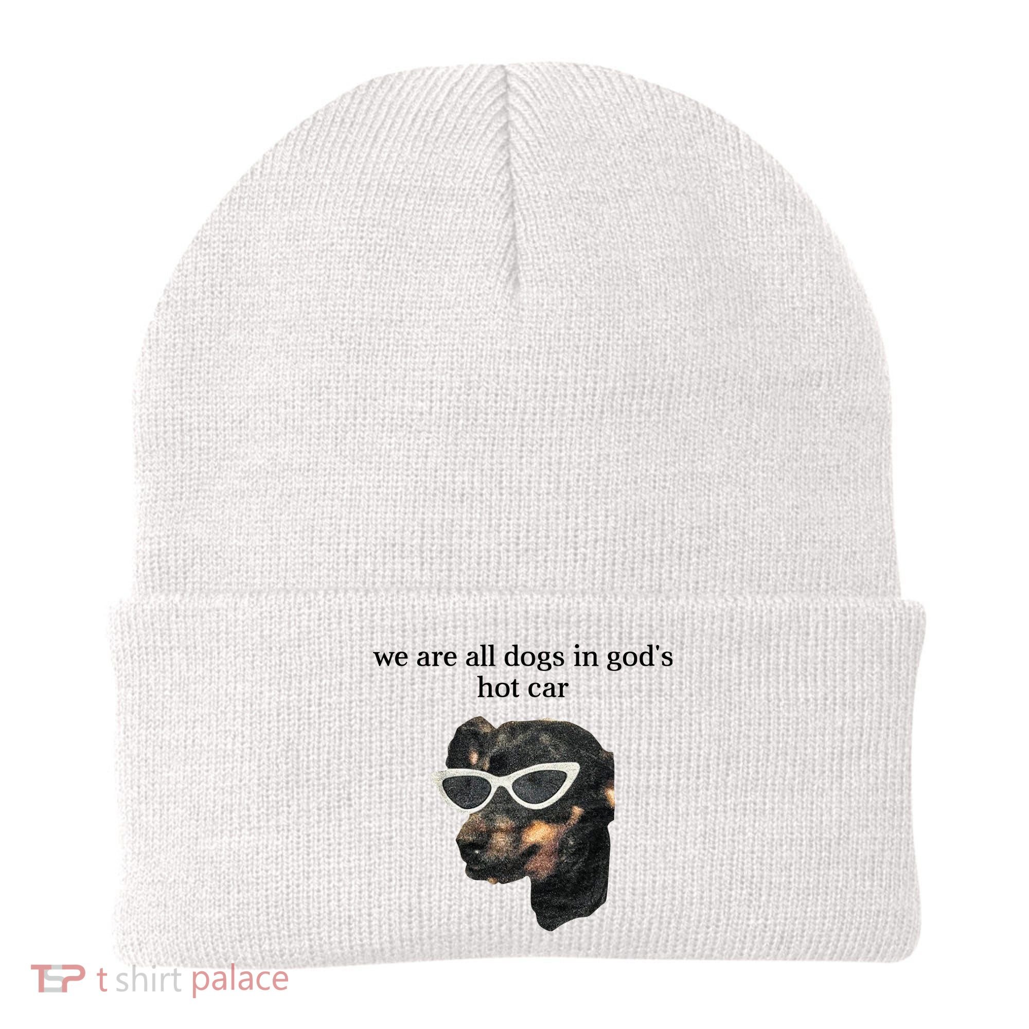 We Are All Dogs In God’S Hot Car Beanie