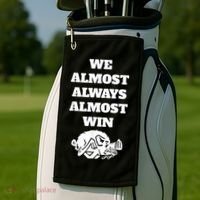 We Almost Always Almost Win Arkansas We Almost Always Almost Win Funny Golf Towel thumb 2