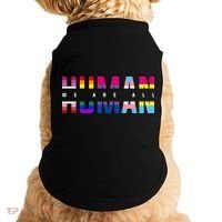 We Are All Human LGBT Pride Doggie Tank thumb 0