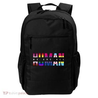 We Are All Human LGBT Pride Backpack