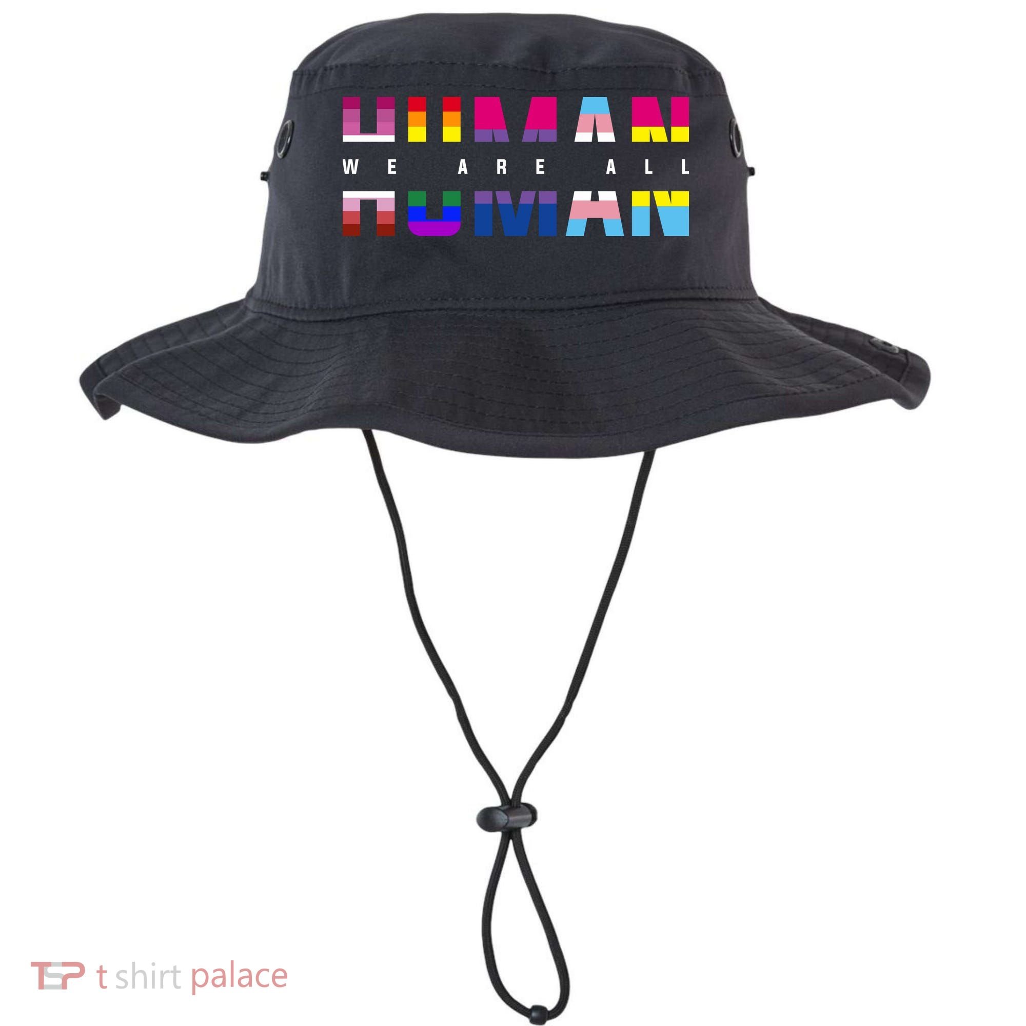 We Are All Human LGBT Pride Bucket Hat