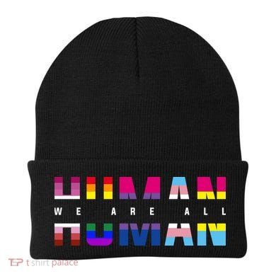 We Are All Human LGBT Pride Beanie