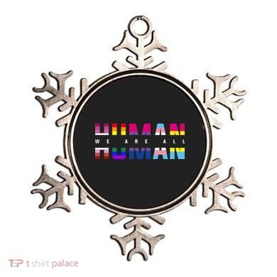 We Are All Human LGBT Pride Ornament