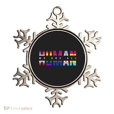 We Are All Human LGBT Pride Ornament