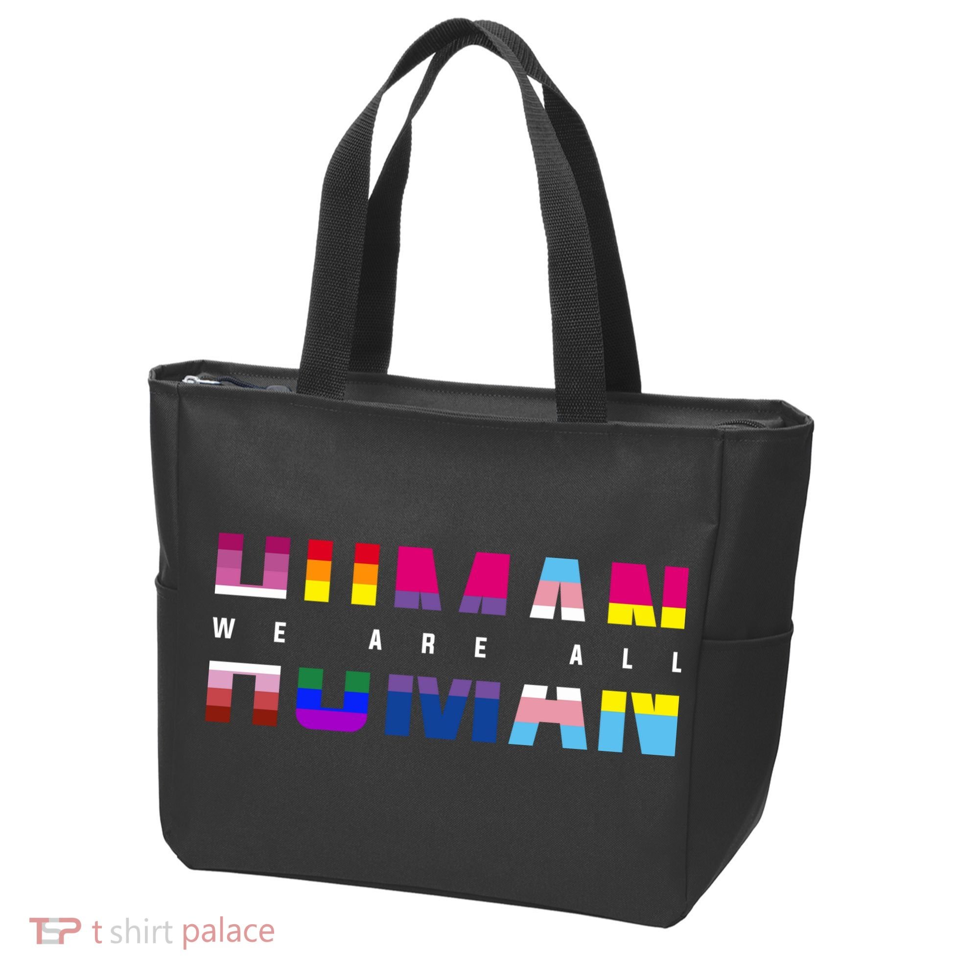 We Are All Human LGBT Pride Tote Bag