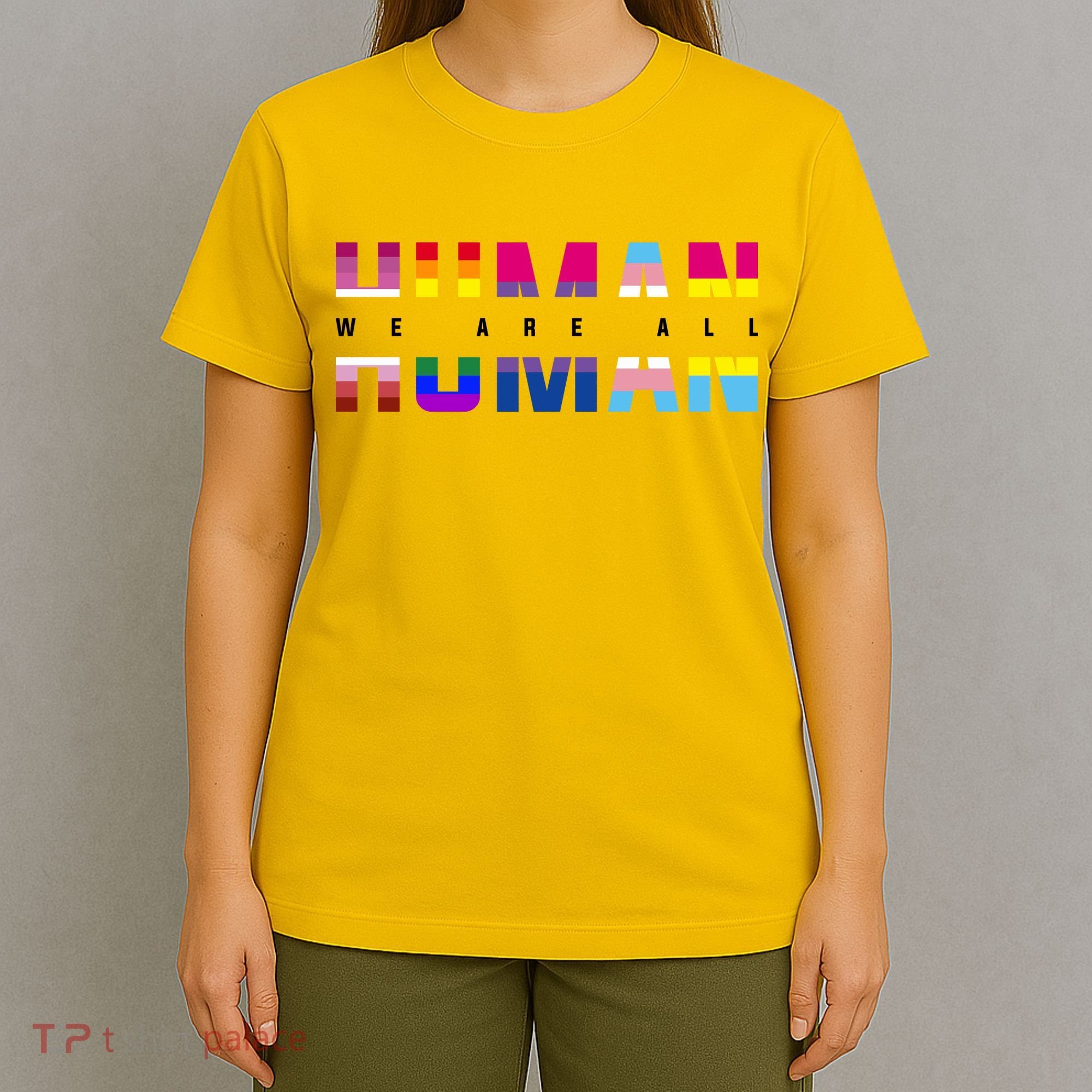We Are All Human LGBT Pride T-Shirt