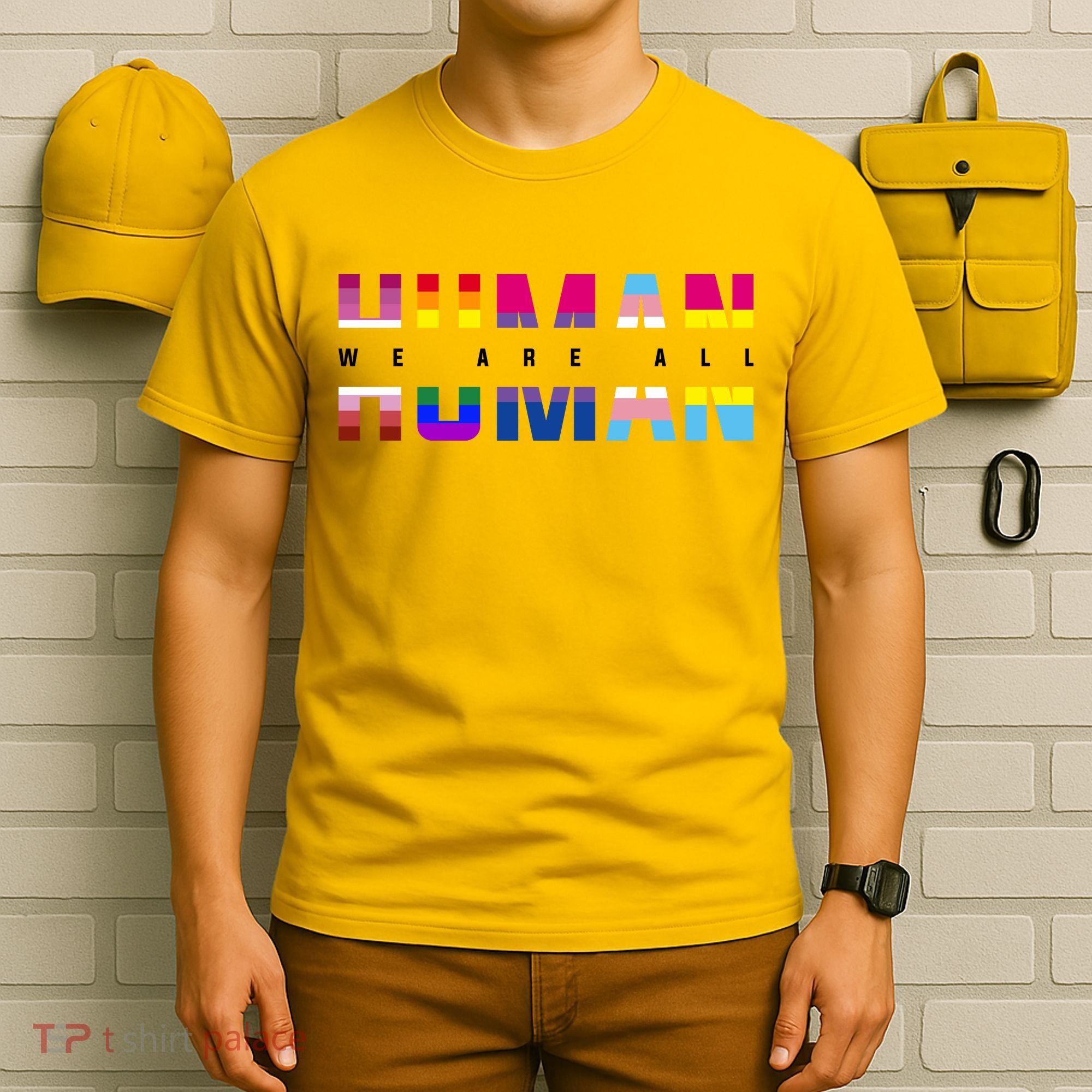 We Are All Human LGBT Pride T-Shirt