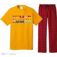 We Are All Human LGBT Pride Pajama Set thumb 0