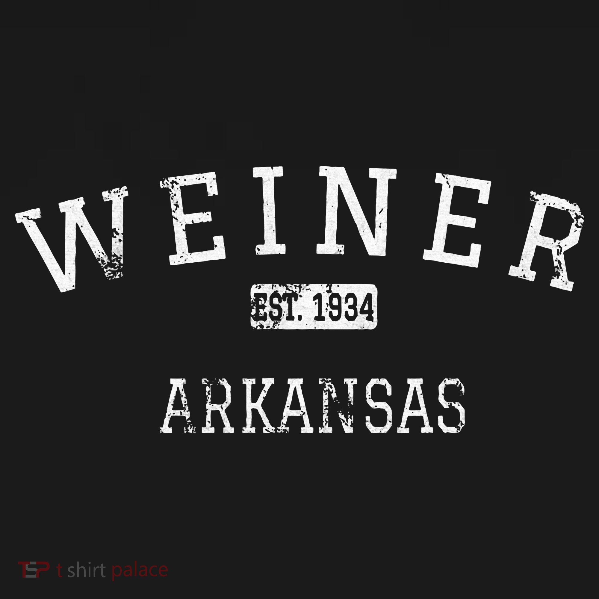 Weiner Arkansas Ar Vintage T-Shirt