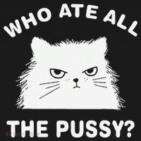 Who Ate All The Pussy Funny Cat Meme Humor Quote Sarcastic Women's Tank Top thumb 5