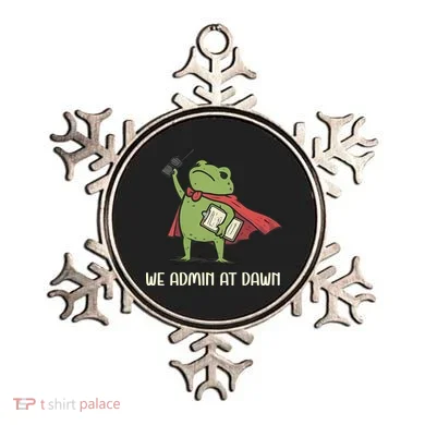 We Admin At Dawn Assistant Principal Frog Ornament