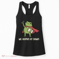 We Admin At Dawn Assistant Principal Frog Women's Tank Top thumb 0