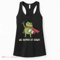 We Admin At Dawn Assistant Principal Frog Women's Tank Top thumb 0